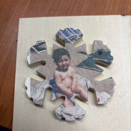 Palline Natale legno