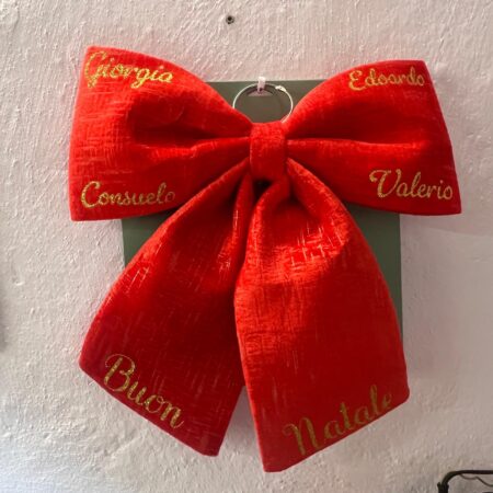 Fiocco natale fuori porta